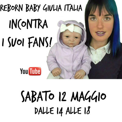 Incontra Reborn Baby Giulia dal vivo