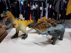 Dinosauri di gomma grandi