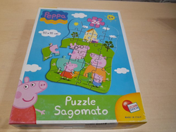 Puzzle sagomato Peppa Pig 24 px