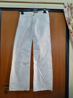 Gold Case-25-XS-Pantalone bianco largo
