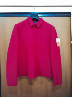 Aspesi Blu-44-Giacca lana cotta rossa