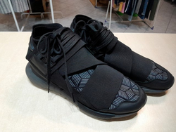 Adidas-42-Y3 Yohji Yamamoto Y-3 Qasa High Utility Black