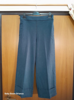 Atelier Cigala's-M-Pantalone blu wide leg