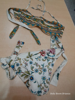 Raffaella D'angelo-S-Costume bikini fiori