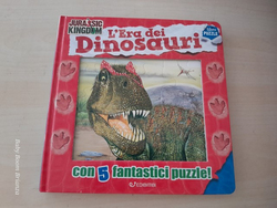 L'era dei dinosauri-Libro puzzle