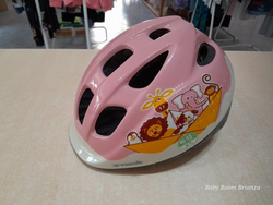 46/53-Casco per bicicletta rosa