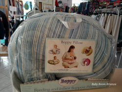 Boppy-Cuscino per allattamento azzurro