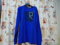 Sarabanda-16A-tshirt blu M/L 