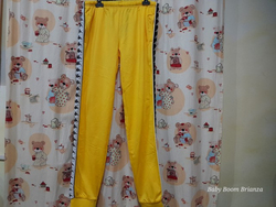 Kappa-14/16A-Pantalone tuta giallo 
