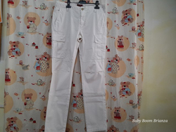 16A-Pantalone cargo beige 