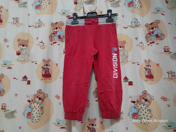 Chicco-3A-Pantalone tuta rosso 