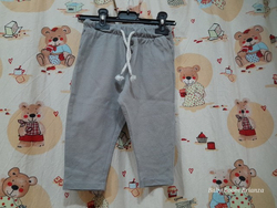 12/18M-Pantalone grigio con culisse 