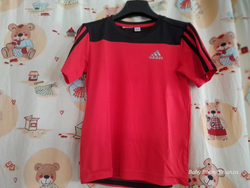 Adidas-6A-tshirt rossa 