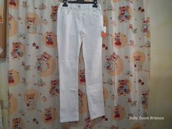 Benetton-11/12A-Pantalone bianco 