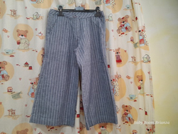 Nucleo-14a-Pantalone largo elegante grigio gessato 