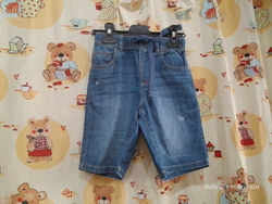 7A-Bermuda jeans con culisse 